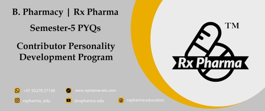 Contributor Personality Development Program PYQs Banner