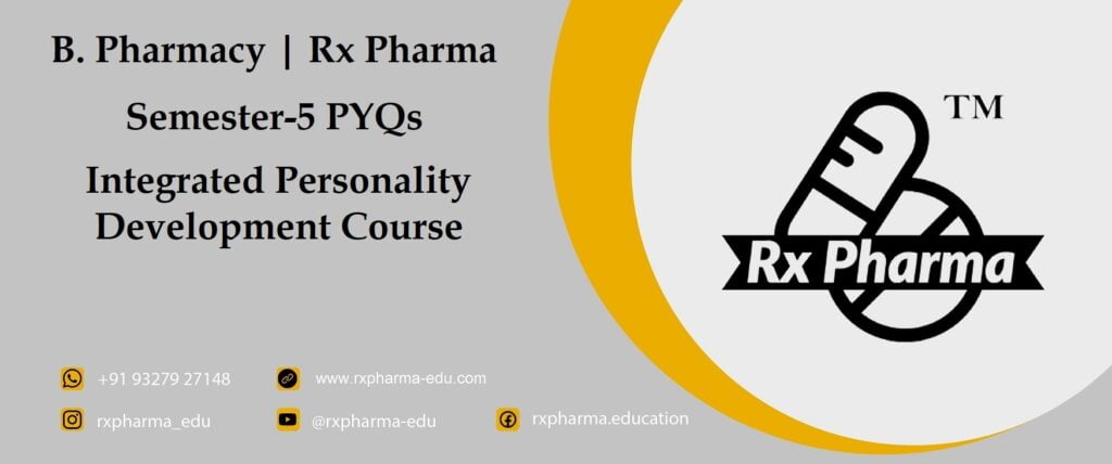 Integrated Personality Development Course PYQs Banner