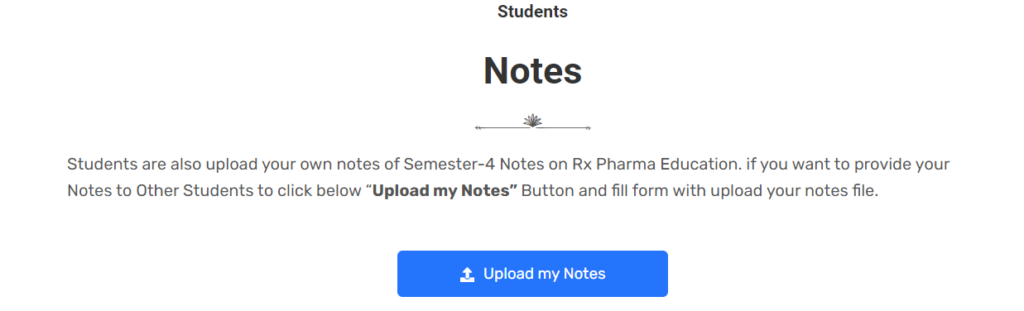Students Notes