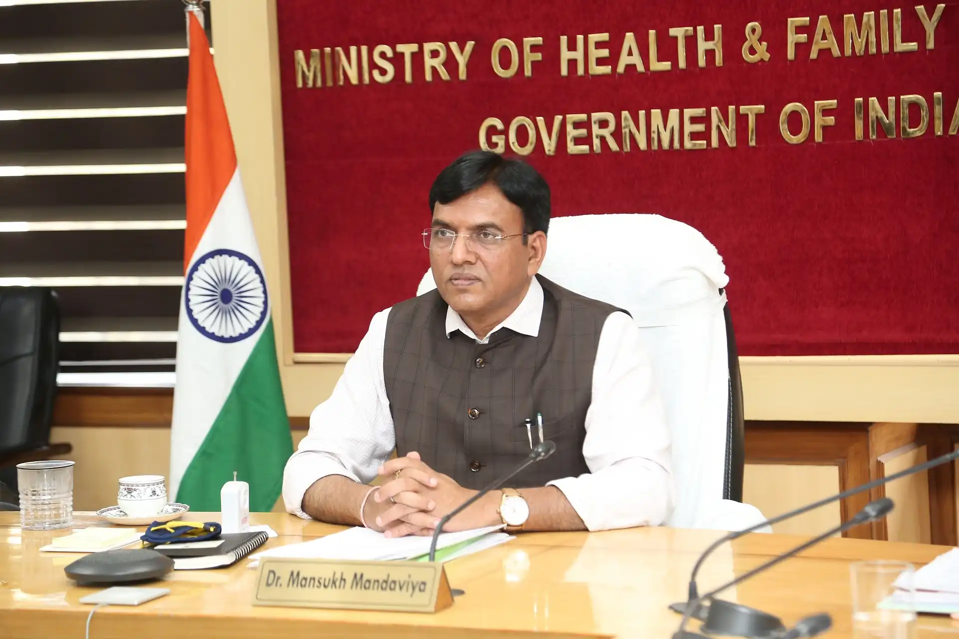 Mansukh Mandaviya - Minister of Health and Family Welfare of India